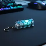 Keyboard Fidget Stress Relief Keychain for Kids & Adults (Random Colors | KC)