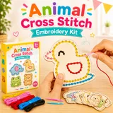 DIY Wooden Animal Cross Stitch Embroidery Kit (2025-29)