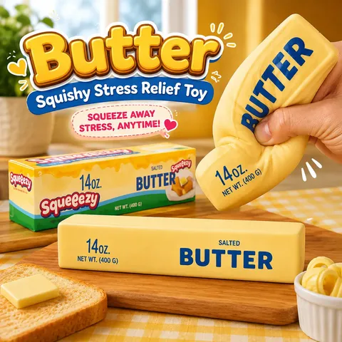 Butter Squishy Stress Relief Toy (BS3/BSR)