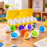 Children's Early Education Multi Shapes & Numbers Eggs Toy (FXB-4)