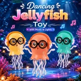Dancing Jellyfish Toy with Music & Lights (HX178)