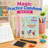 Magic Practice Copybook (Set Of 4)