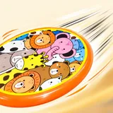 Soft Rubber Frisbee Flying Disc Toy (Random Color | 216H)