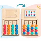 Wooden Color Matching Puzzle Board Game | 2025-5