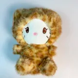 Cute Fluffy Labubu Plush Toy for Kids (25cm | Random Color)