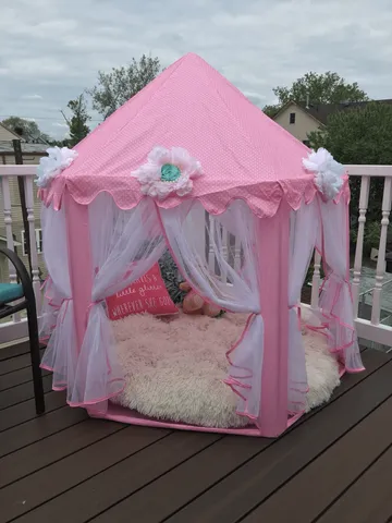 Princess Castle Play Tent House for Kids – Dreamy Playhouse for Your Little Princess (8899F)