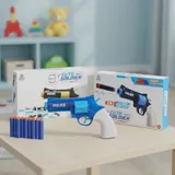 Soldier 2 in 1 Soft Darts and water shooting Gun (Random Color) (648-38)
