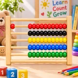 Wooden Abacus Counting Colorful Beads Set for Kids (2025-36)