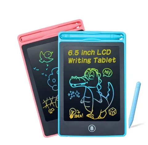 6.5" LCD Writing Tablet Multicolor Screen Writing Erasable Writing Board