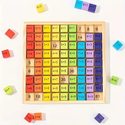 Multiplication Wooden Montessori Educational Board (2025-22)