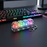 Keyboard Fidget Stress Relief Keychain for Kids & Adults (Random Colors | KC)