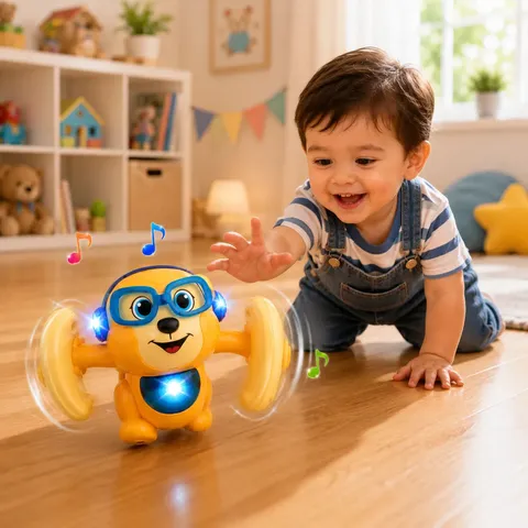 Dancing Monkey Toy with Headphones & Glasses (116-1)
