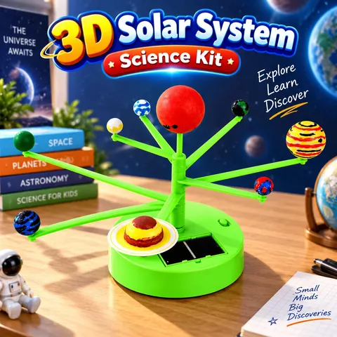 3D Solar System Science Kit
