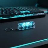 Keyboard Fidget Stress Relief Keychain for Kids & Adults (Random Colors | KC)