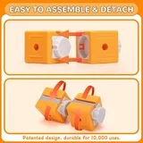Magnetic Rail Electric Train Set for Kids - 67 Pcs (GD10)