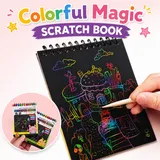 Magic Scratch Art Notebook Set for Kids (E-0014)